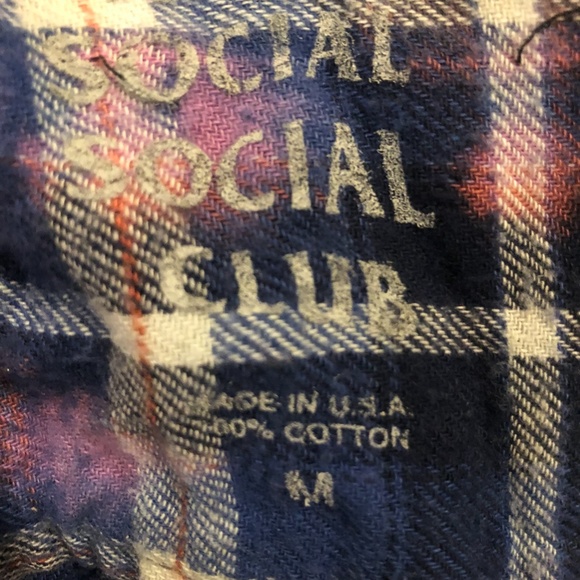 Anti Social Social Club Flannel shirt - Picture 5 of 5
